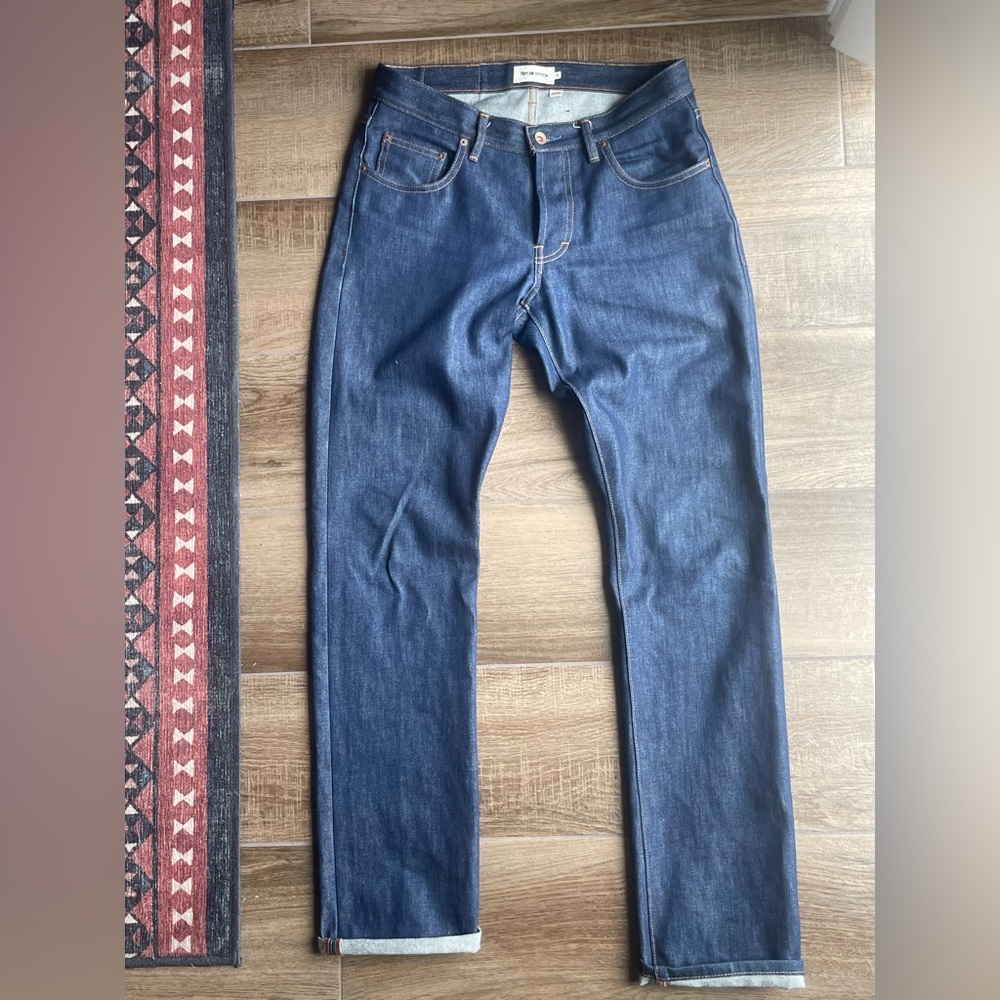 Taylor Stitch denim size 31x34 like new